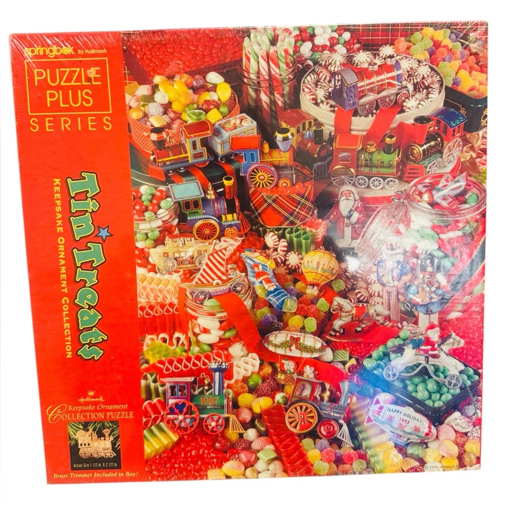 Tin Treats Hallmark Springbok 500pc Puzzle New/Sealed